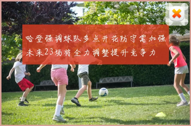 哈登强调球队多点开花防守需加强未来23场将全力调整提升竞争力