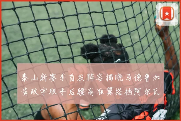 泰山新赛季首发阵容揭晓马德鲁加黄政宇联手后腰高准翼搭档阿尔瓦罗